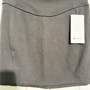 lululemon athletica black Mini Skirt